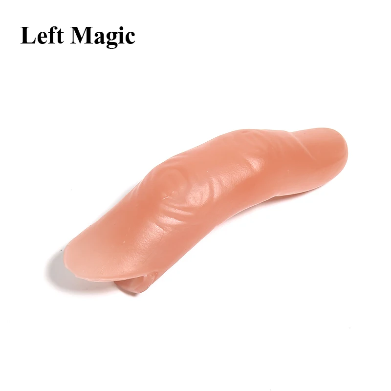 1pcs Fake Finger Sixth Middle Finger Appearing And Vanishing Magic Tricks Illusion Magician Prop Juegos De Magia Kids Toy