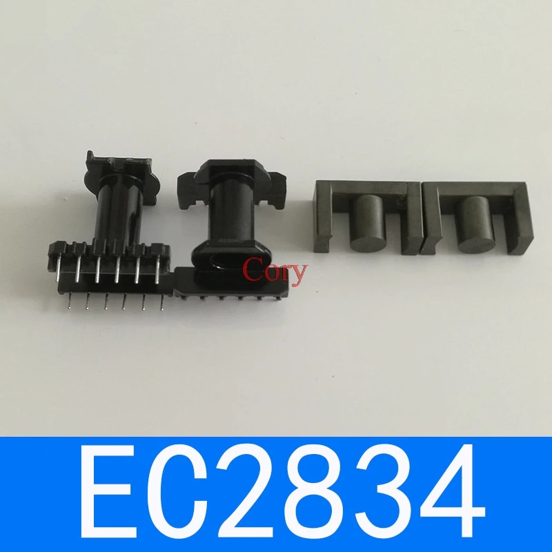 3Set Bobbin ER2834 EC2834 Power Ferrite Core ER28/34 EC28/34 6+6Pin Vertical Horizontal Bobbin High-Frequency Transformer