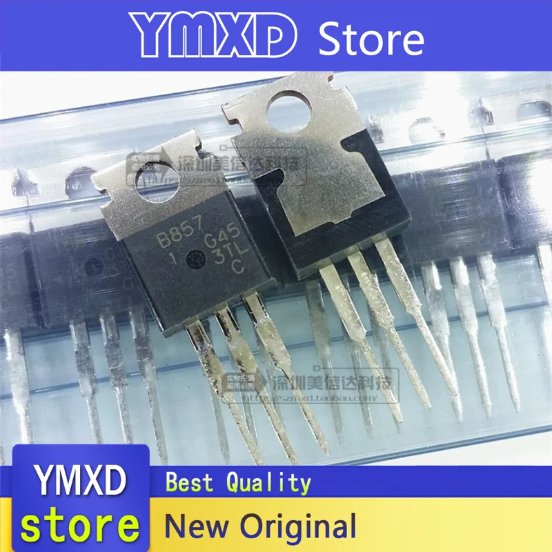 10ชิ้น/ล็อตใหม่2SB857 B857 TO-220 In-Lineทรานซิสเตอร์One-Stopเดียวในสต็อก