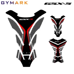 For Suzuki GSX-S750 GSX-S1000 GSX-S1000F Motorcycle Accessories 3D Carbon Fiber Fuel Tank Pad Protection Sticker Fuel Tank Decal