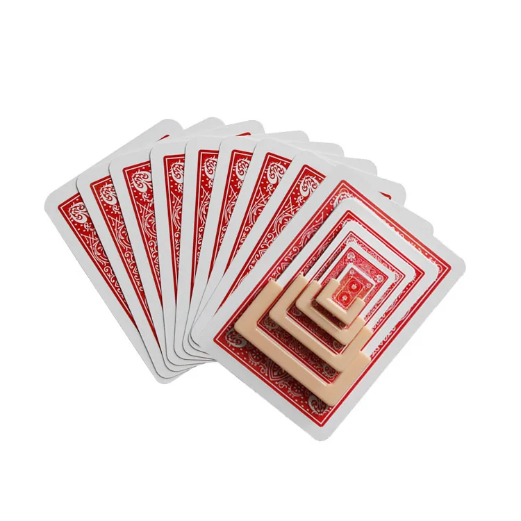 Magic magic props playing cards shrink poker magic tricks small classic magic toys creative stage props gift