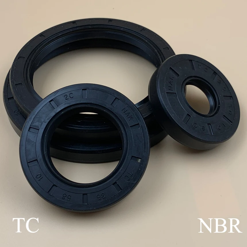 

17*42*7 17x42x7 17*47*7/10 14x47x7/10 Nitrile Rubber Black NBR Double Lip Spring TC Ring Gasket Radial Shaft Skeleton Oil Seal