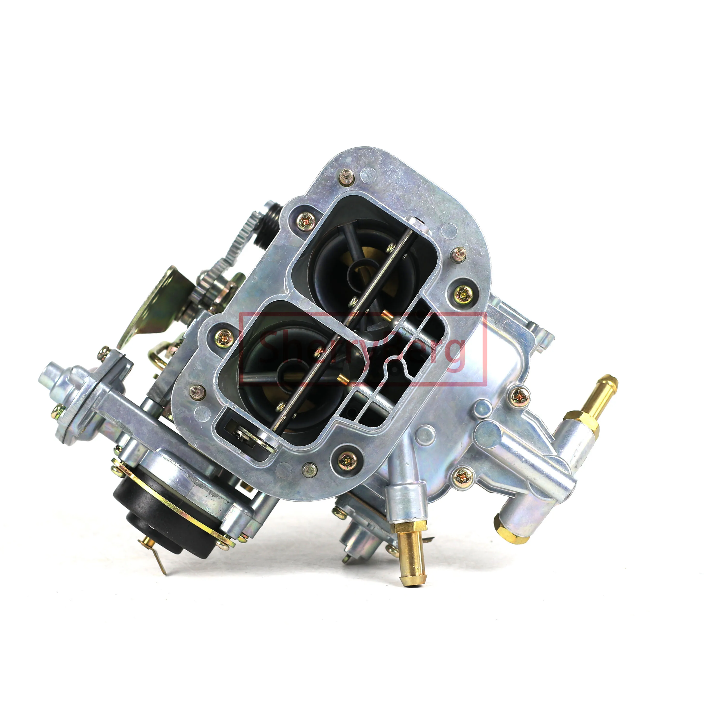 SherryBerg Fajs EMPI Weber DGES Carb Carburetor +  Adapter Plate Kit + Air Filter (Cleaner 65mm) Set for Mazda B2000 B2200