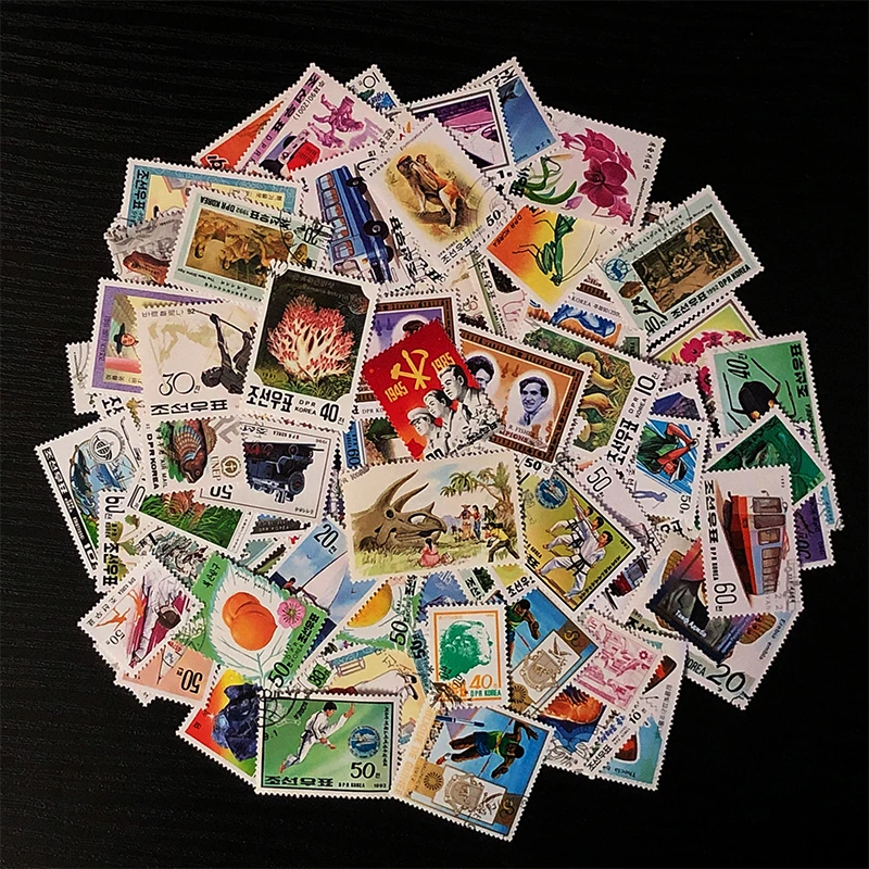 N-K 100 قطعة طوابع بريد مختلفة (طوابع CTO) ، مجموعة مجموعة ، تستخدم مع علامة البريد ، مجموعة حالة جيدة #3