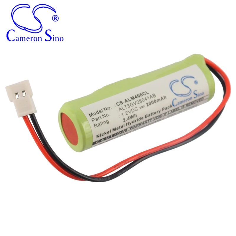 CameronSino Battery for Alcatel Bluetooth 4068 4068IP Touch 4068 IP 8068 BT fits Alcatel 3GV28041AB Cordless phone Battery 1.20V