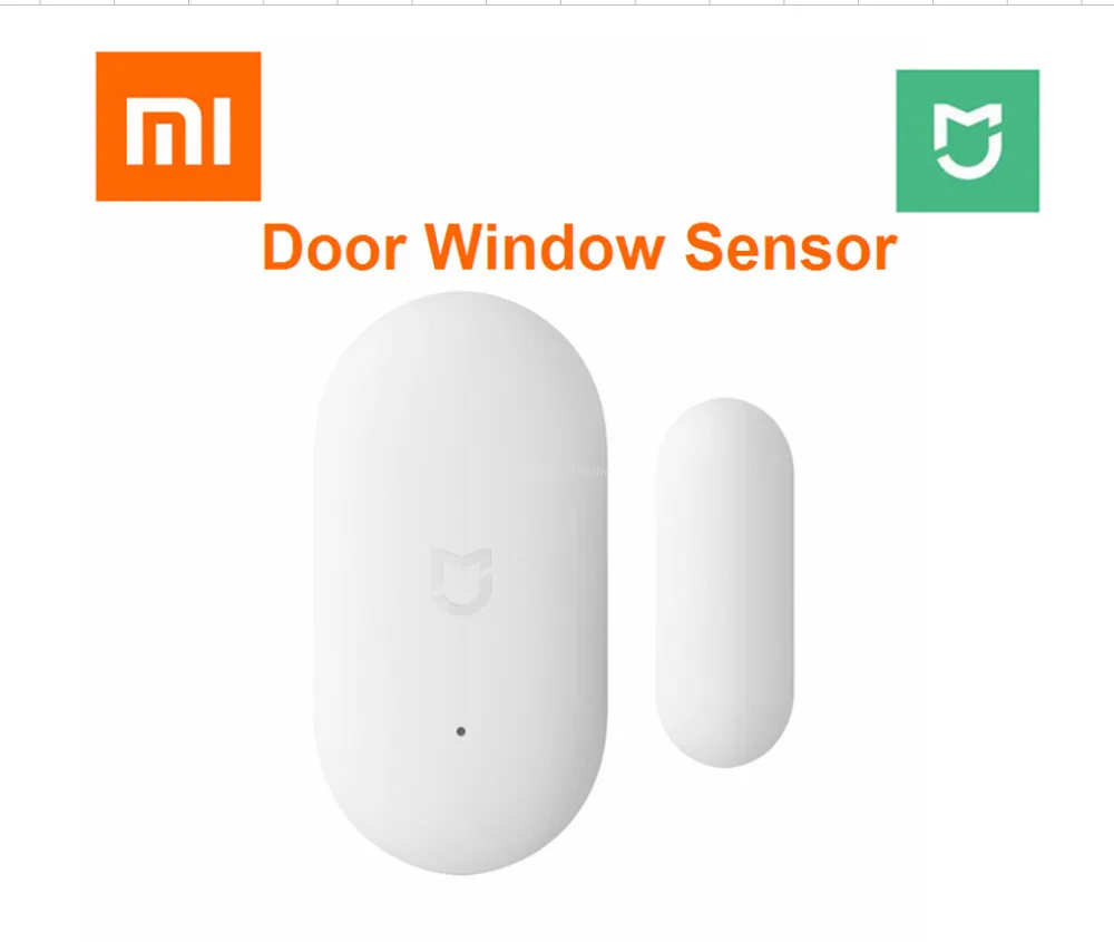 Xiaomi Door Window Sensor Pocket Size Xiaomi Smart Home Kits Alarm System Work with Gateway Mijia Mi Home App Without Package