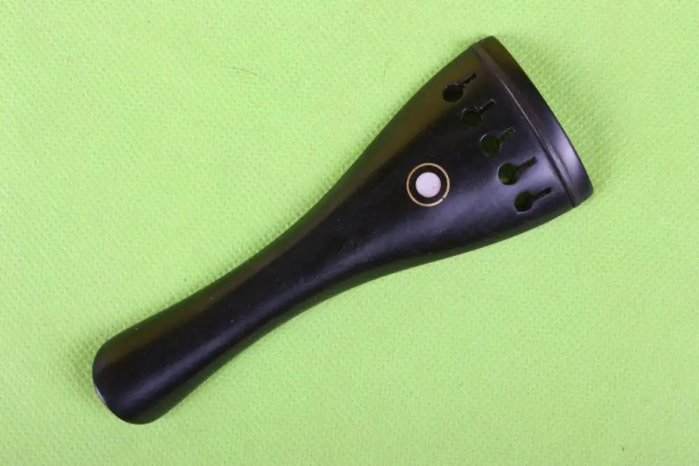 16 inch Viola tailpiece ebony for 5 string Viola parts Paris eye inlay yinfente