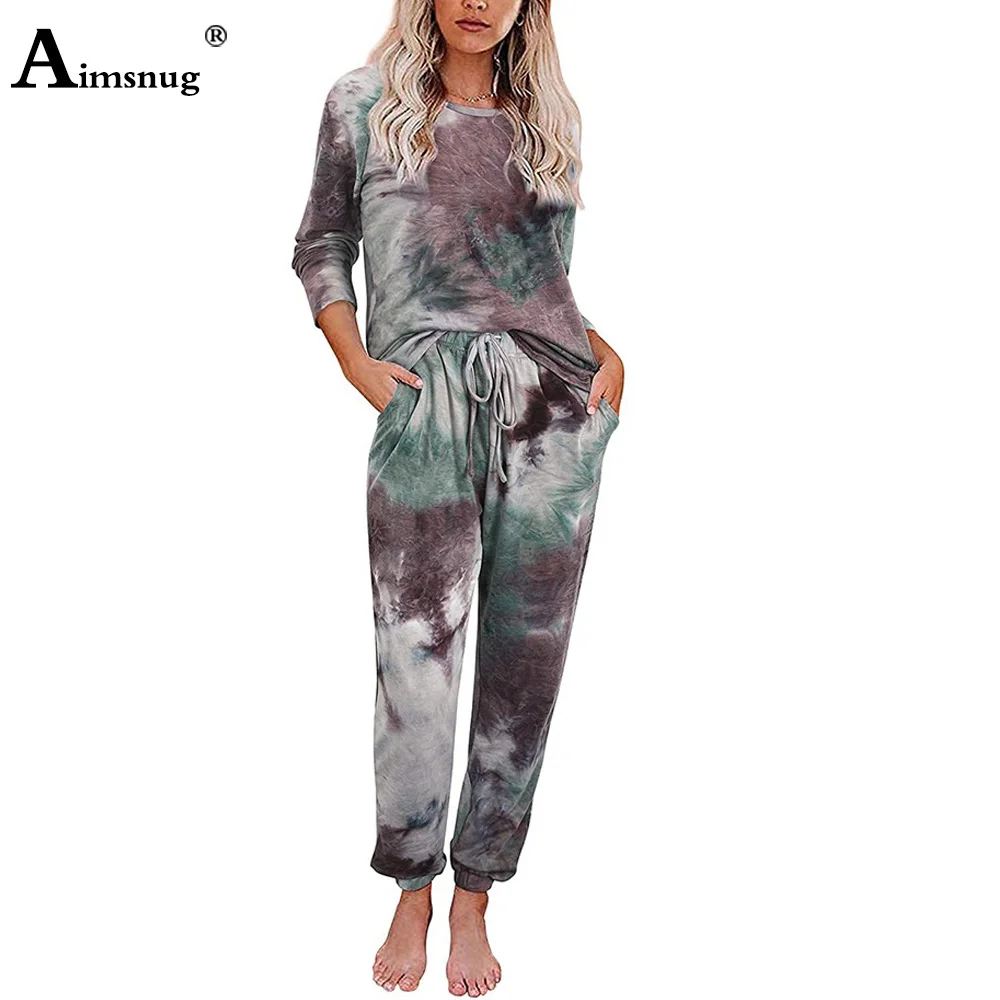 Plus Size 3xl Slangenprint Vrouwen Sets Gemonteerd Shirt Top En Lange Broek Set 2020 Herfst Femme Thuis Kleding Twee stuk Outfits