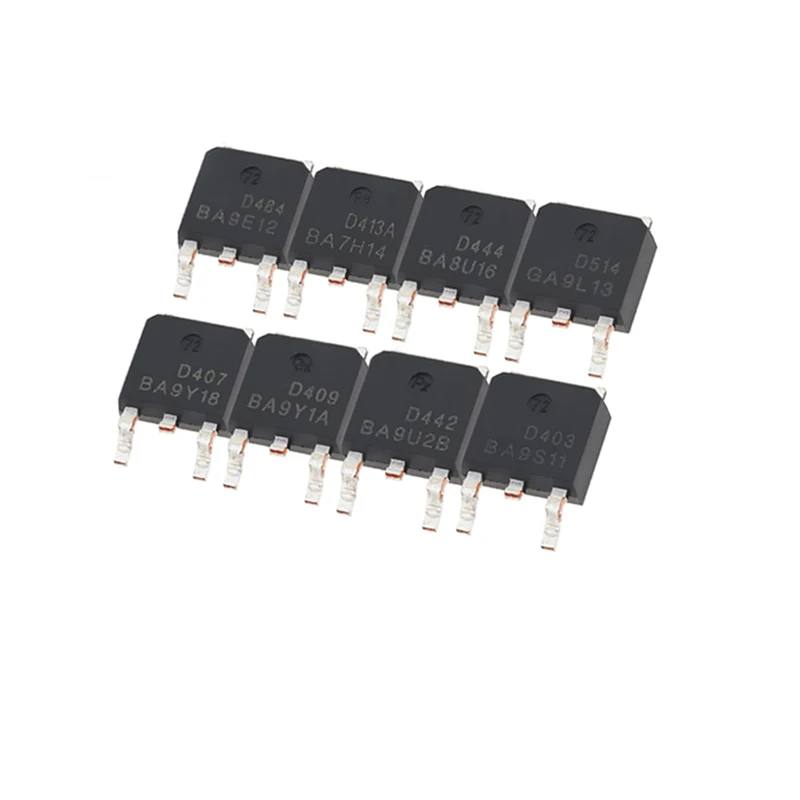 10 Stks/partij AOD403 AOD407 AOD409 AOD413 AOD442 AOD444 AOD484 AOD514 TO252 To-252 Mosfet Mosft