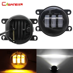 2 x LED Fog Light 30W 6000LM Car DRL Fog Lamp For Peugeot 2008 3008 4007 4008 5008 107 207 307 301 308 408 407 607 Bipper Tepee