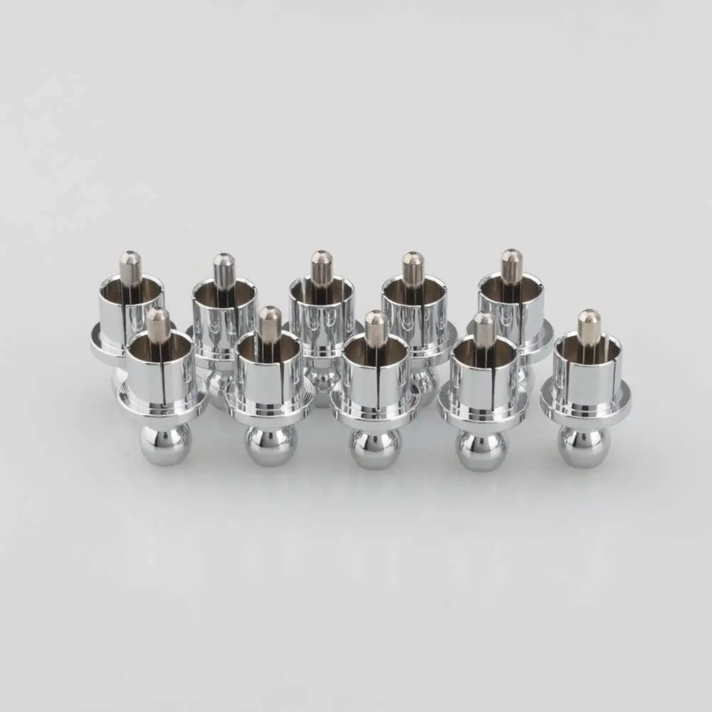 Nuovo tappo RCA placcato rodio/placcato oro spina presa di cortocircuito connettore Phono presa jack di schermatura RCA proteggi i cappucci di copertura