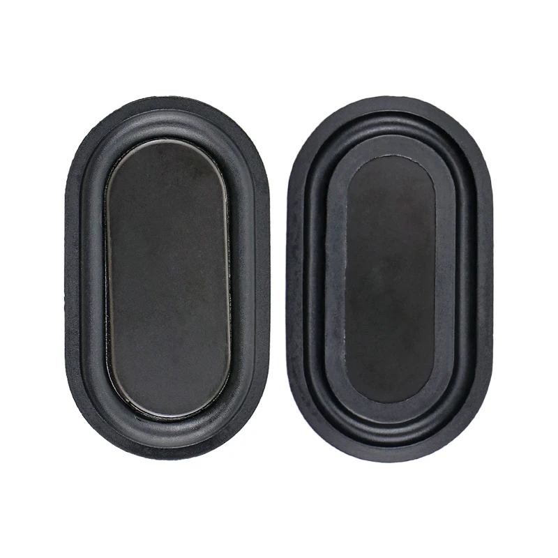 70mm*40mm Bass Vibration Diaphragm Speaker Passive Radiator Iron Plate Diaphragm Repair Bass Subwoofer Vibration Film DIY 2pcs