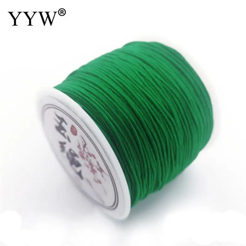 

50m/Spool Polyamide Beading Cord Rope String Thread For Bracelet Jewlery & Craft Making Accessories 0.80mm Fashion Jewelry