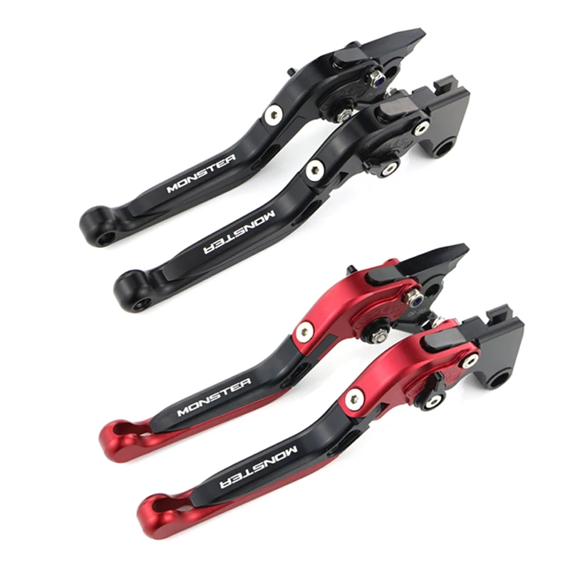 For Ducati 400 MONSTER 1999-2007 MONSTER S2R 800 2005 2006 2007 Foldable Extendable Adjustable CNC Clutch Brake Levers Aluminum