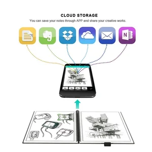 A4 Intelligent Reusable Reusable Spiral Notebook paper notebook 8 Main sales notebook Smart - №8