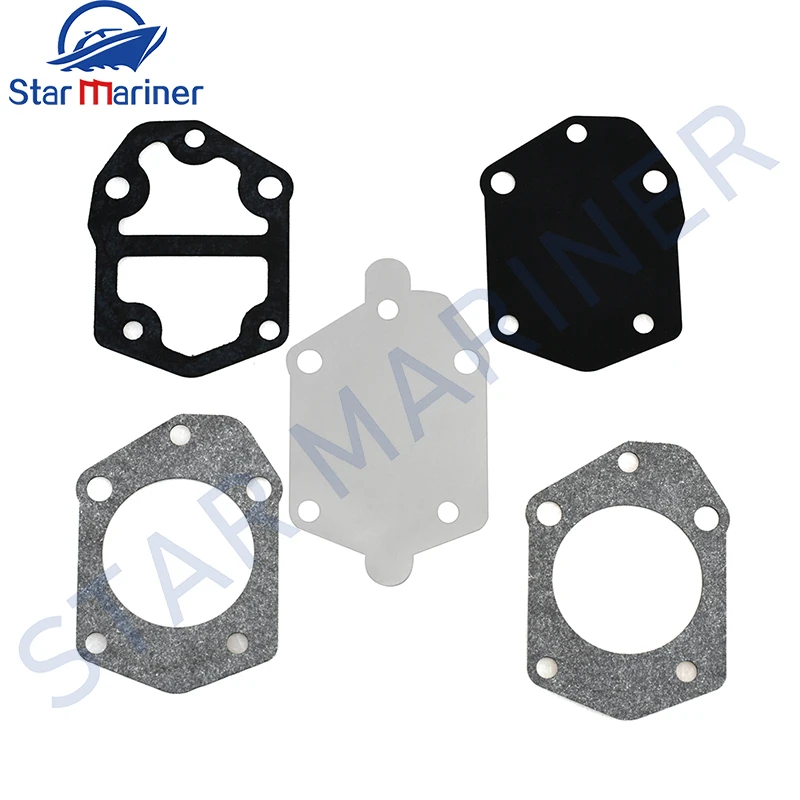 648-24434 Body Fuel Pump Gasket Set 692-24411-00 663-24411-00 Diaphragm 648-24435-02 For Yamaha Outboard Motor 15HP-90HP