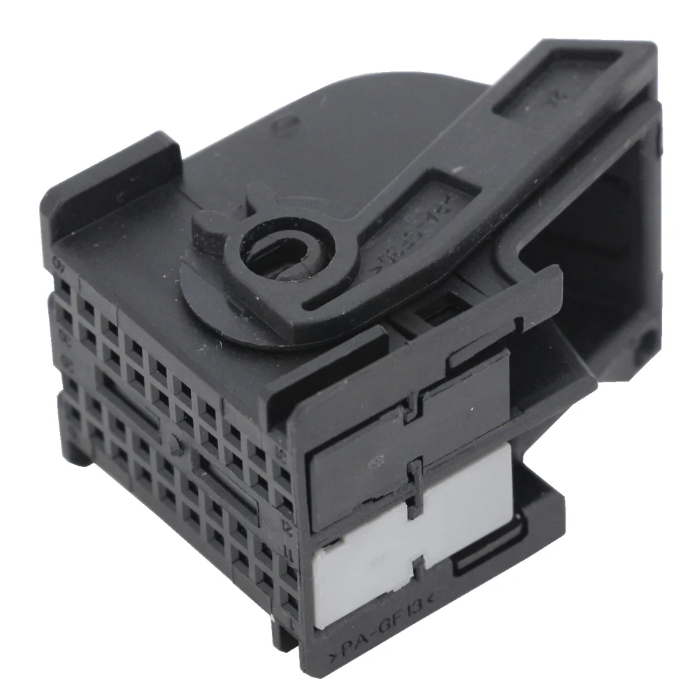 10 Sets 40 Pin Black Connector Car Harness Connector Plug with Terminal 967286-1, DJ7402-0.6-21 40P Car connector