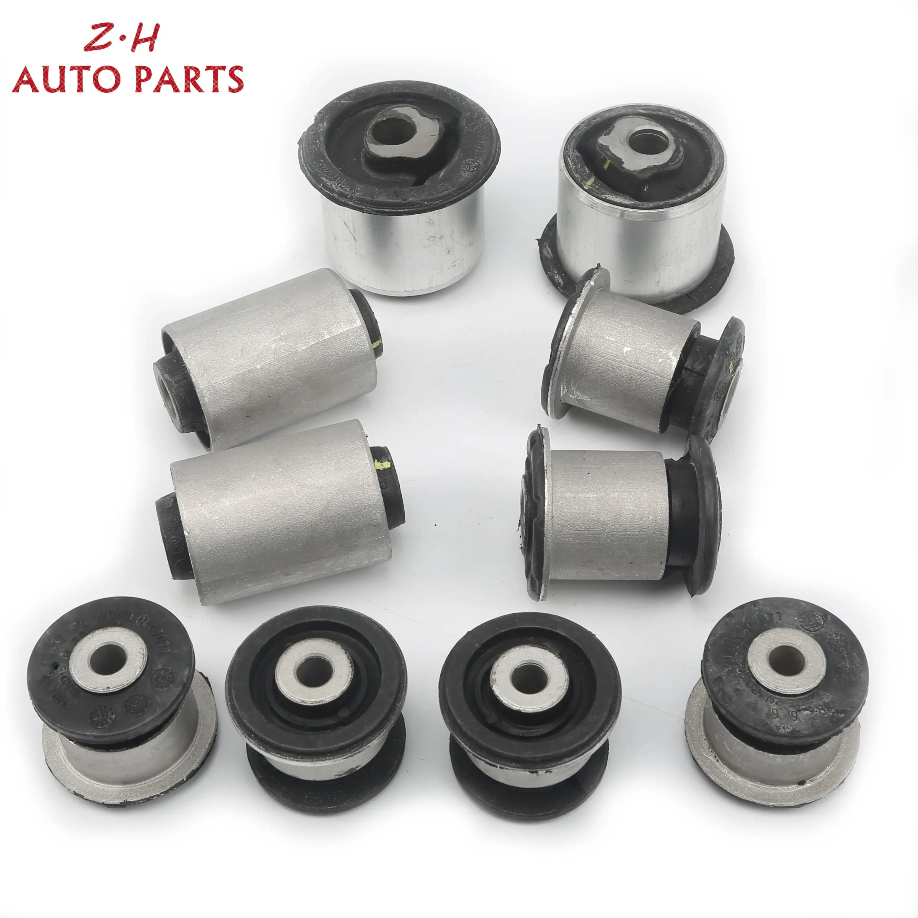 7L0407182E 7L0412333A 10Pcs Suspension Control Arm Bushing Set For Audi Q7 4L  2007-2009 VW Touareg 2007-2010 Porsche Cayenne