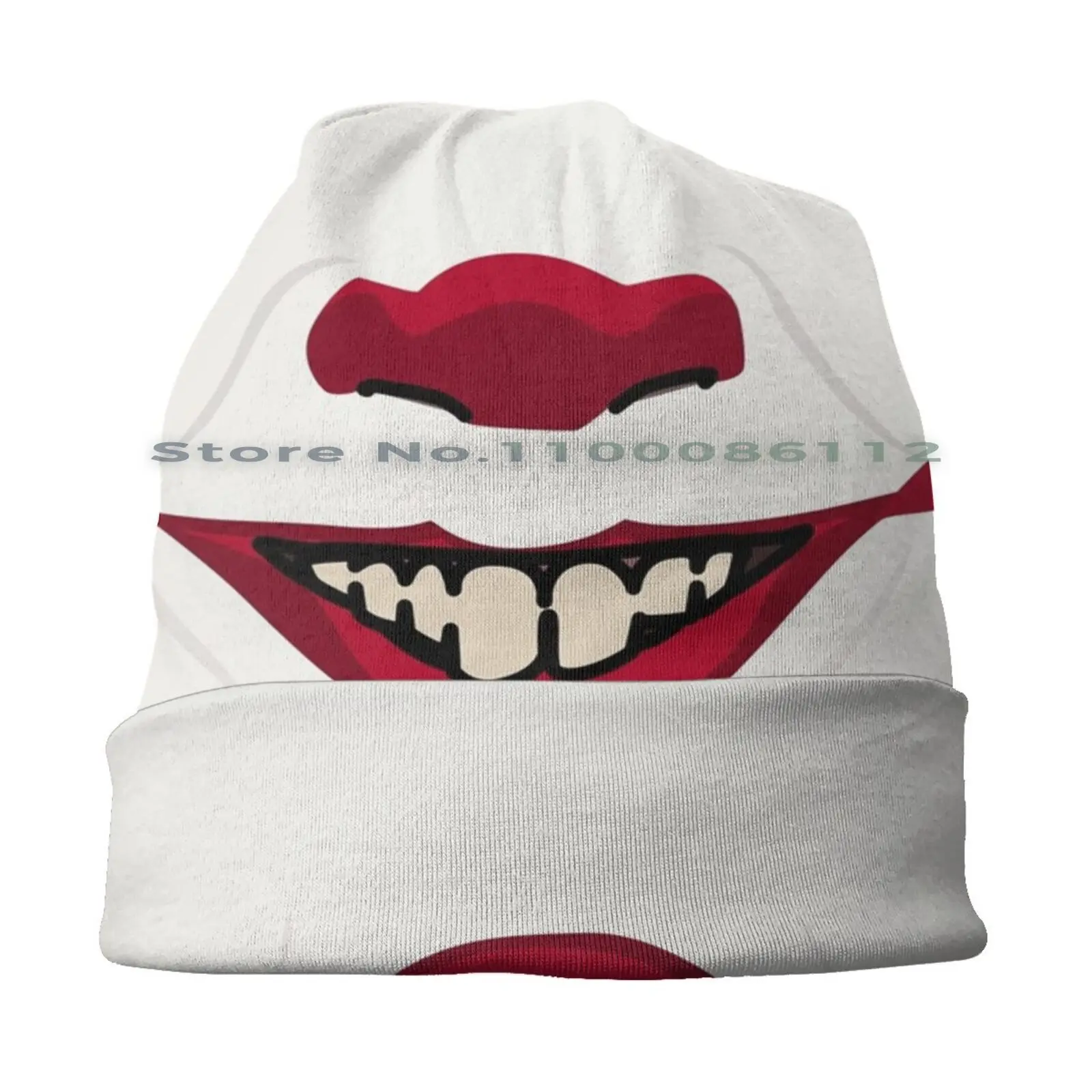 Creepy Clown Mouth Beanies Knit Hat Clown Derry Balloon Penny Wise Georgie It Stephen King Creepy Mask 19 Mouth Protect