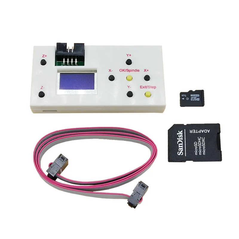 Controller offline per CNC 3018 Pro 2418 Pro 1610 Pro Macchina da taglio per incisore laser fai da te 1 GB TF Card 3 assi GRBL Controllo manuale