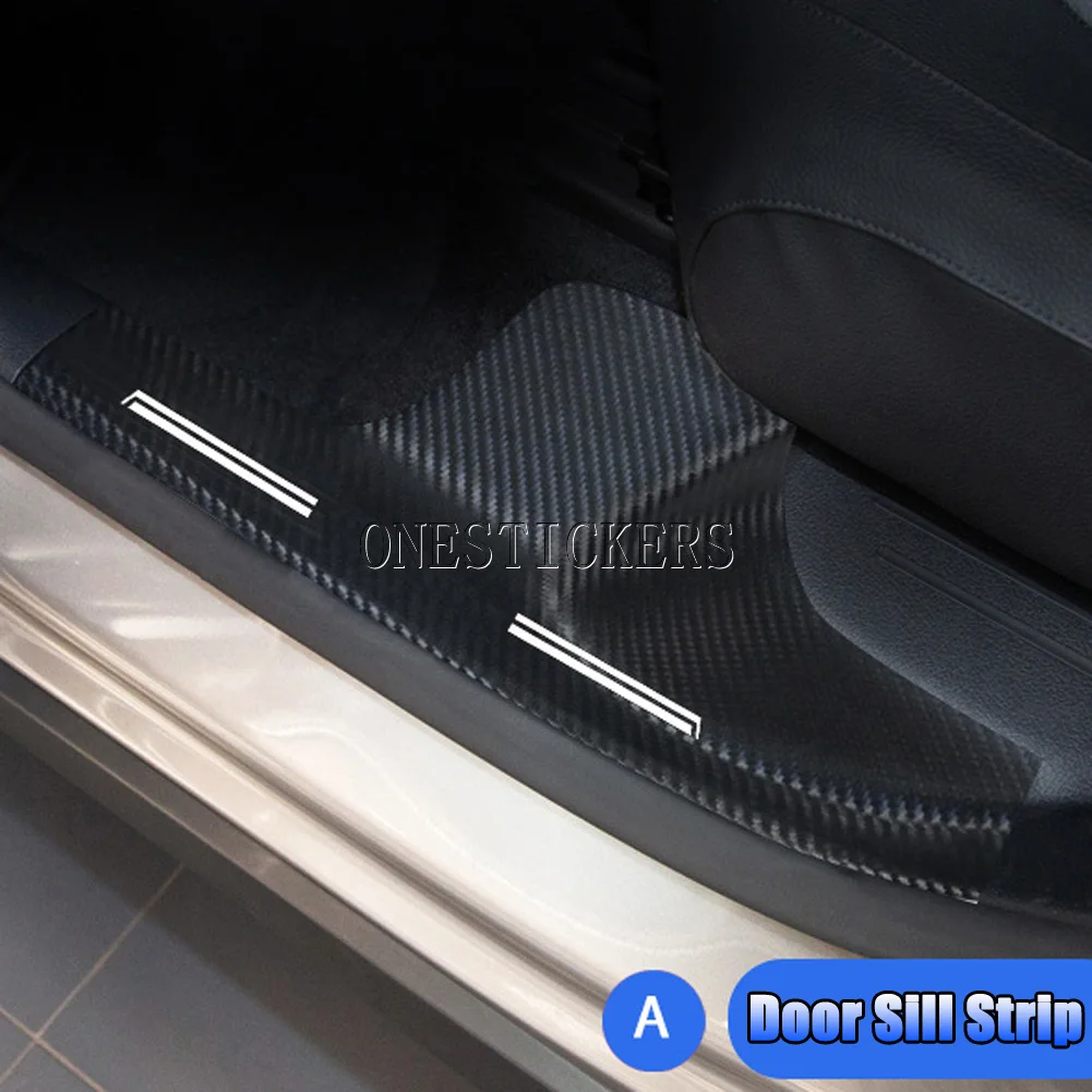 For Mercedes Benz GLB Class X247 2020 2021+ Leather Car Accessories Door Anti-kick Mat Cover Door Inner Sill Edge Protection Pad