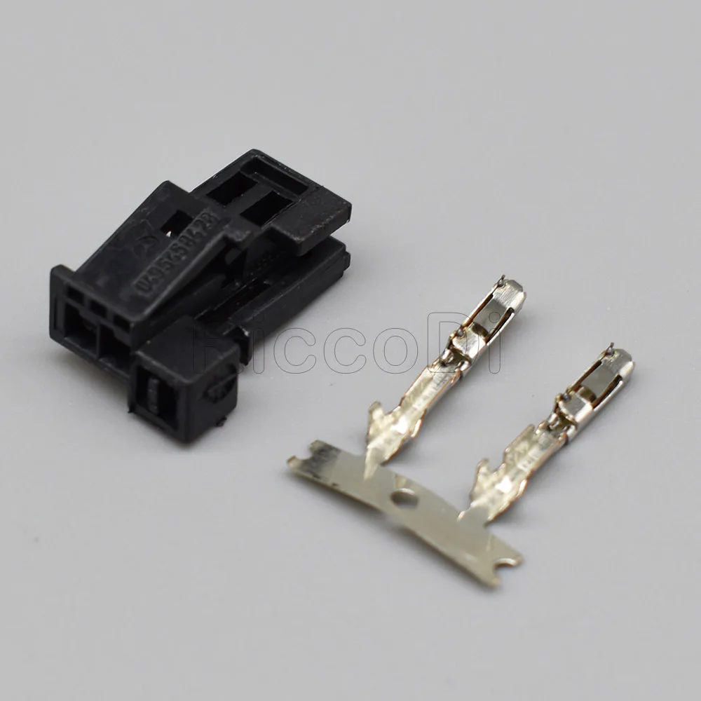 1-20 Kits 2 Hole Pins Car Connector 1-1418639-1 Car With Mercedes-Benz CAN New C Berlin Tweeter Plug Connector With Terminals