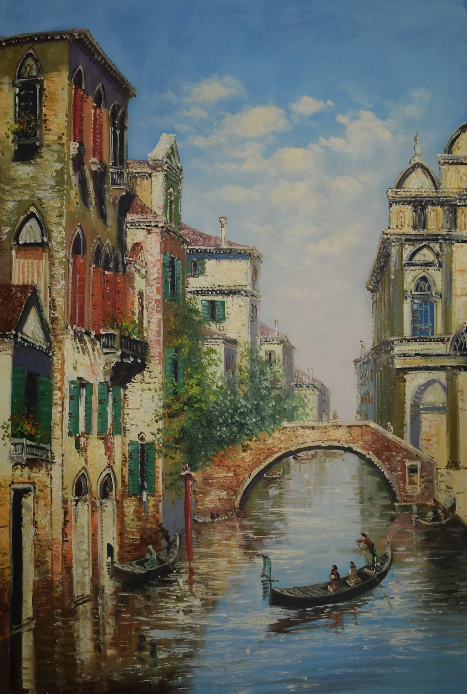 

Ultra Low Price Sale 100% Hand Painted Oil Painting on Canvas Venice Landscape Canvas Painting Wall Art Picture for Home decor