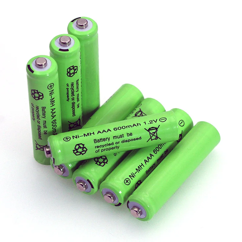 3 sztuk 1.2v NI-MH AAA baterie 600mAh akumulator nimh 1.2V Ni-Mh aaa do elektrycznego zdalnie sterowanym samochodowym zabawka RC ues