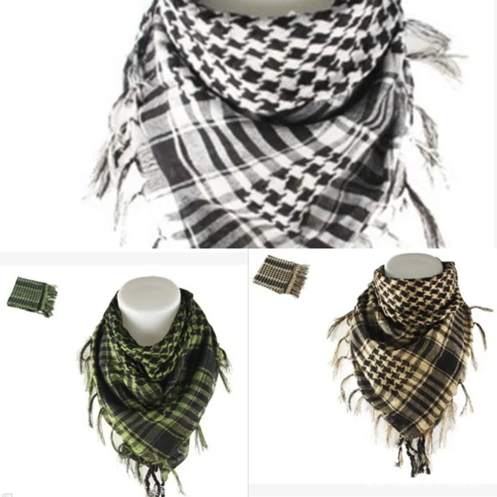 Disguise Scarfs Shemaugh Turban Headscarf Army Arab SAS Shemagh Yashmagh Arafat Tactical Cravat Scarves