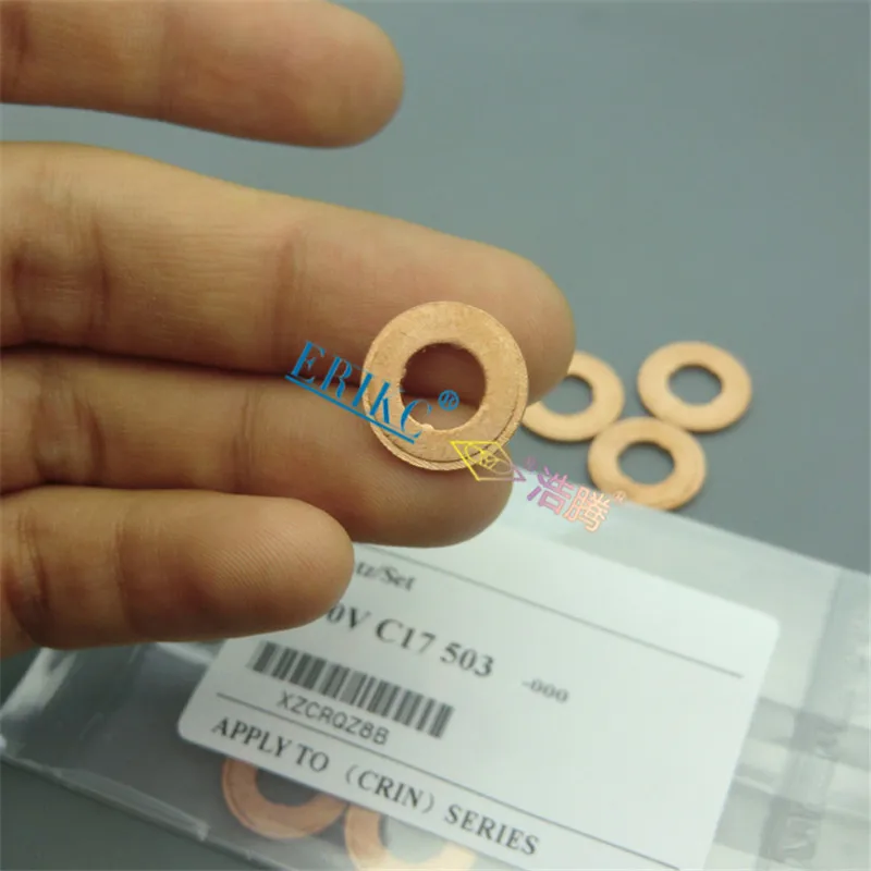 9001-850C Copper Shim F00VC17503 Clip Washer F00VC17505 Nozzle Copper Washer F00VC17504 Gasket for BOSCH DELPHI Injector