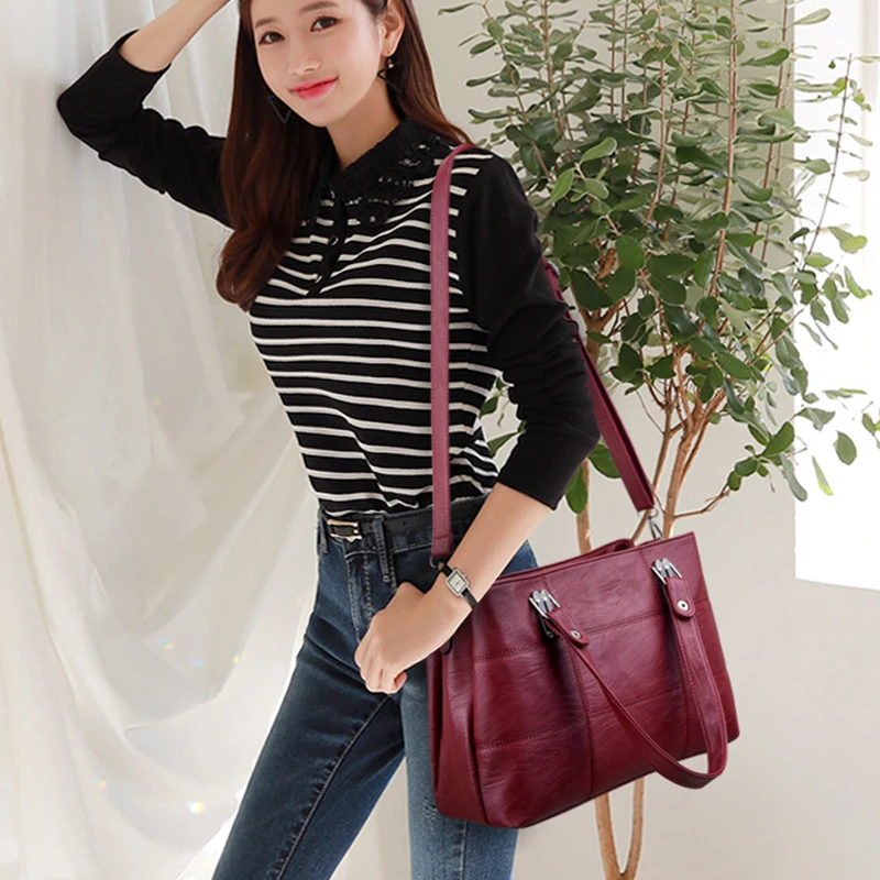 2024 Luxury Brand Shoulder Hand Bags for Women Designer Handbags High Quality Crossbody Bag Large Capacity Casual Tote Bag New