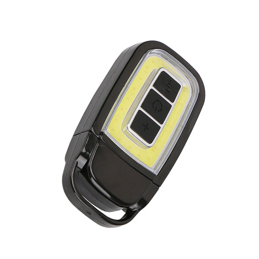 Mini luz LED de trabajo recargable, iluminación impermeable COB, llavero, 3 modos de iluminación, iluminación del sitio de trabajo para reparación de automóviles