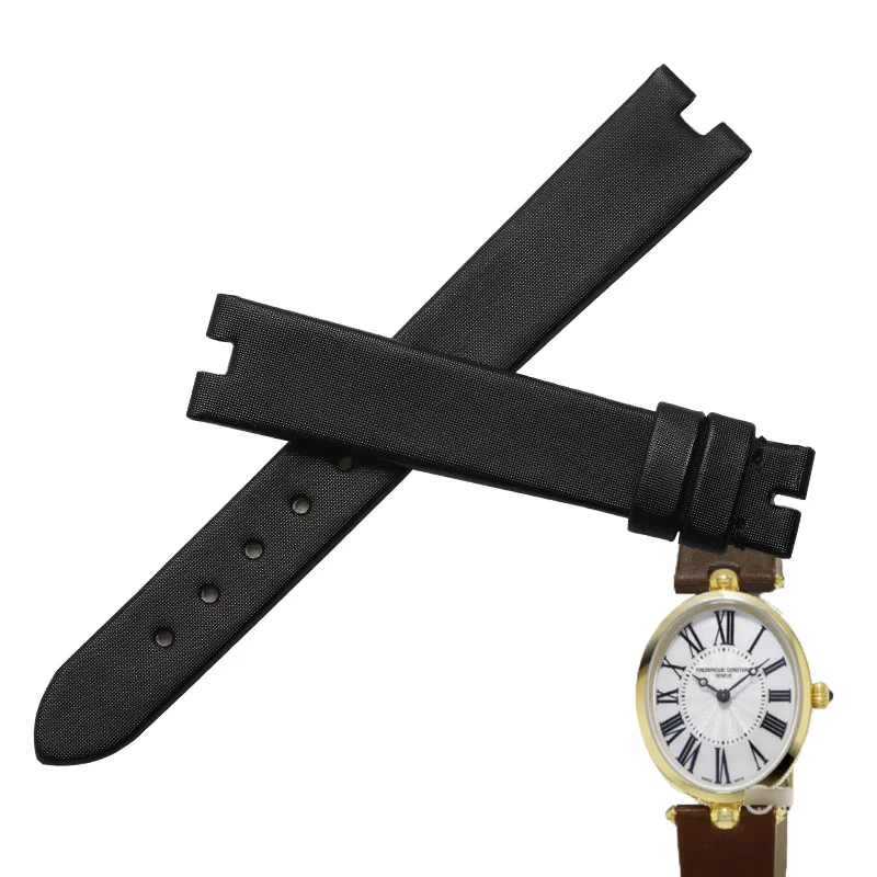 WENTULA watchbands for Frederique Constant CLASSICS FC-200MPW2VD9 leather strap watch band