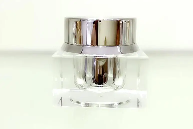 5g square Cream Jars Cosmetic Packaging Empty Sample Cosmetics Packaging luxury Acrylic jar fast shipping