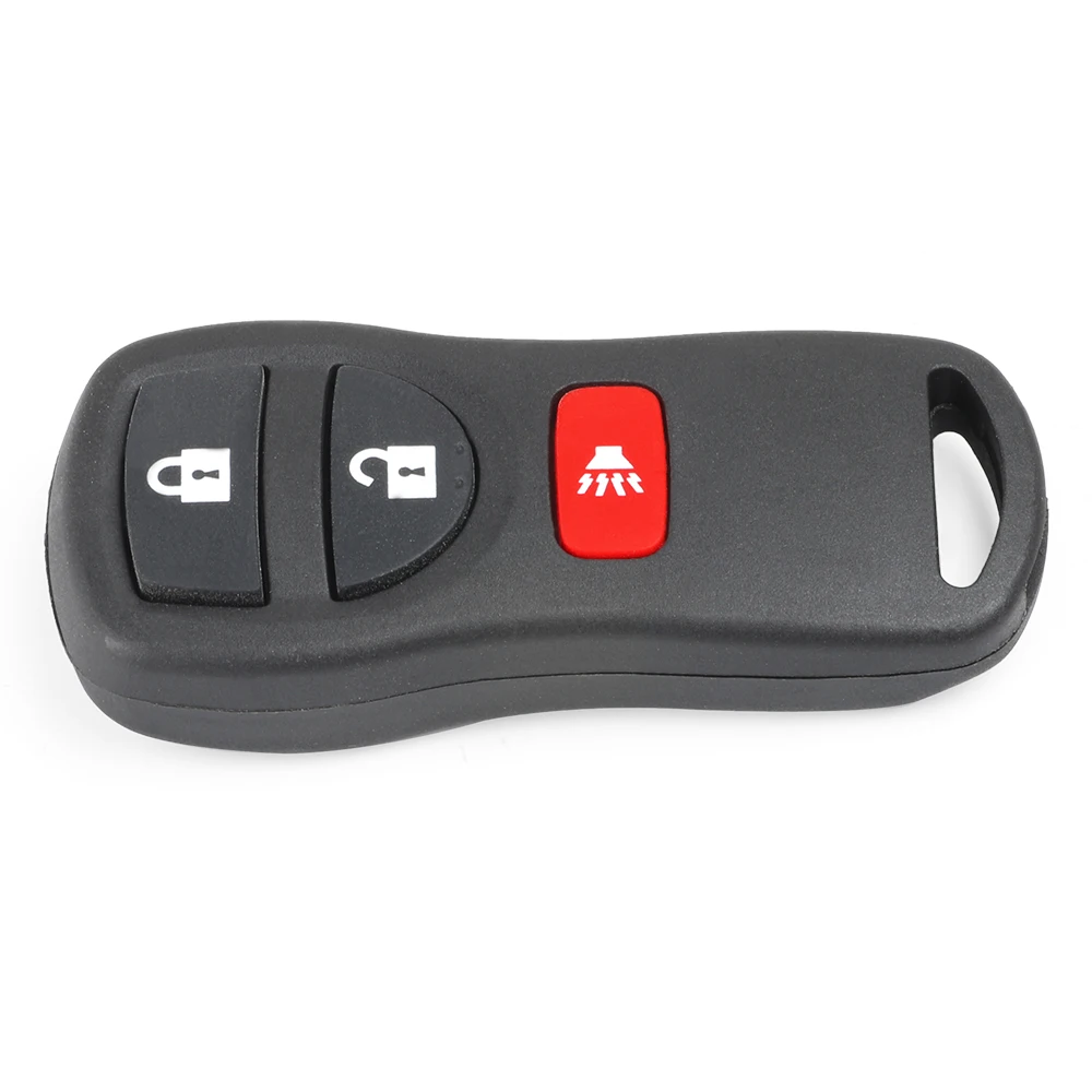 KEYECU Keyless Entry telecomando per auto portachiavi 3 pulsanti per Nissan Murano Xterra Titan per Infiniti FX35 FX45 QX4 KBRASTU15