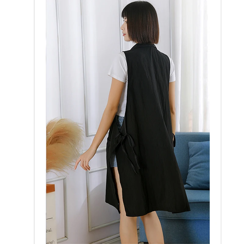 Hairdressing Work Clothes Barber Shop Salon Smock Cosmetology Uniform Cat Dog Grooming Cleaning Work Clothes for Pet Shop