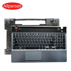 Laptop bottom case for Samsung NP550P5C palm rest keyboard hard drive cover upper lower cover shell