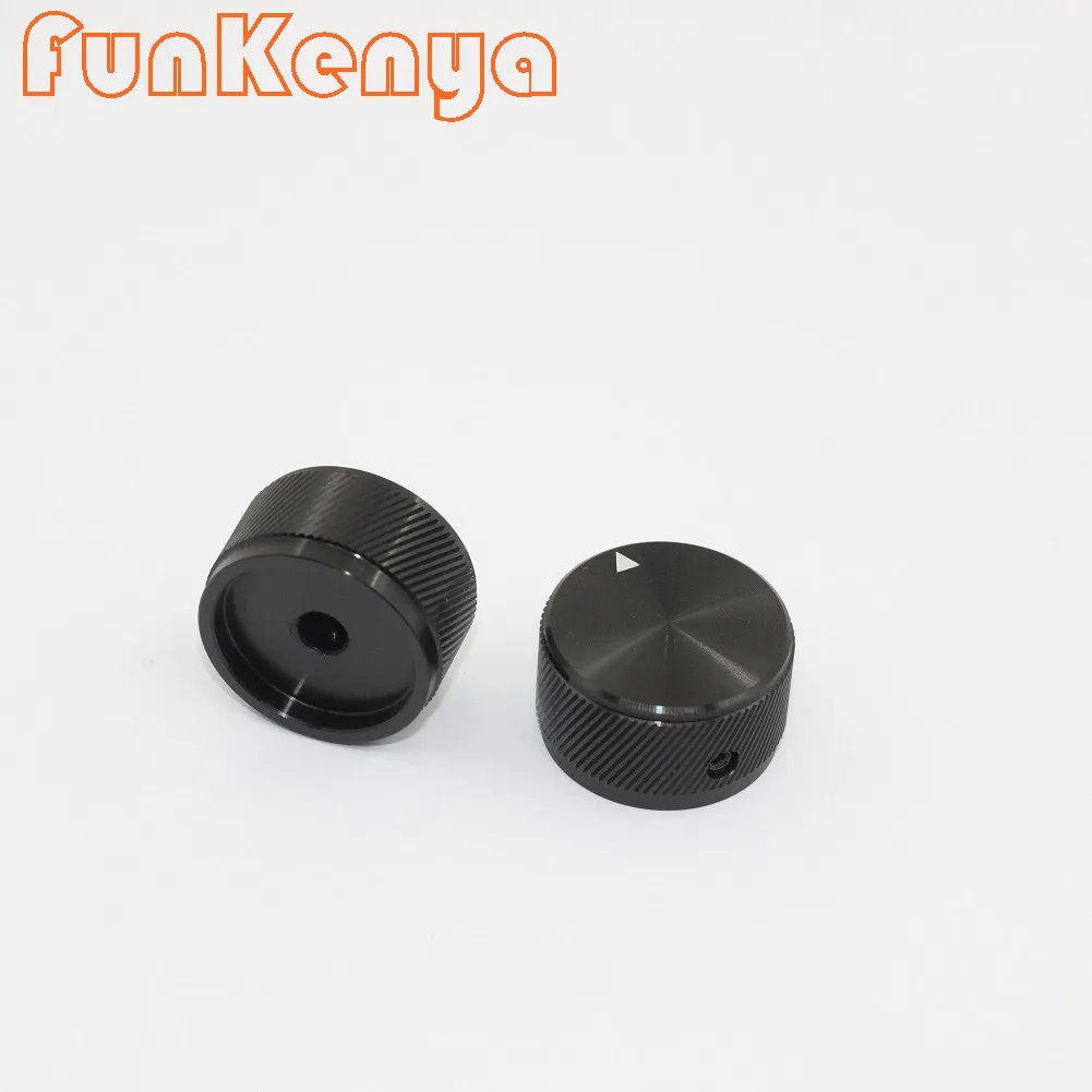 34x17mm 30x17mm Aluminum Alloy Knobs  Explosion Twill Potentiometer Audio Switch Power Amplifier DIY Accessories