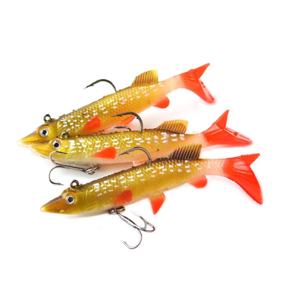 TOMA Soft Lure 7g 10g 13g 15g Artificial Bait Silicone Sinking Fishing Lure Sea Bass Jig Head Soft Bait For Carp Fishing Tackle