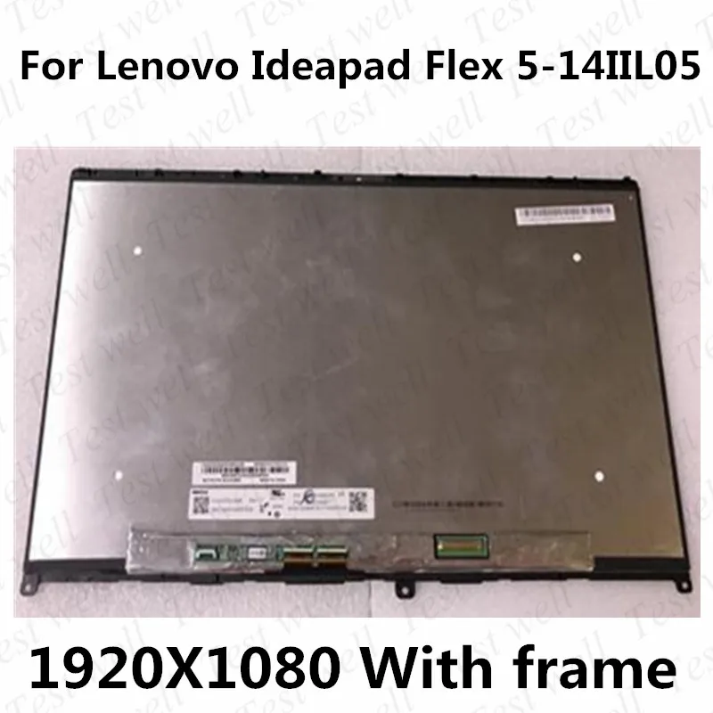 14'' FHD Screen Display Panel Touch Digitizer Glass Assembly 5D10S39642 5D10S39641 for Lenovo Ideapad Flex 5-14 Flex 5-14IIL05