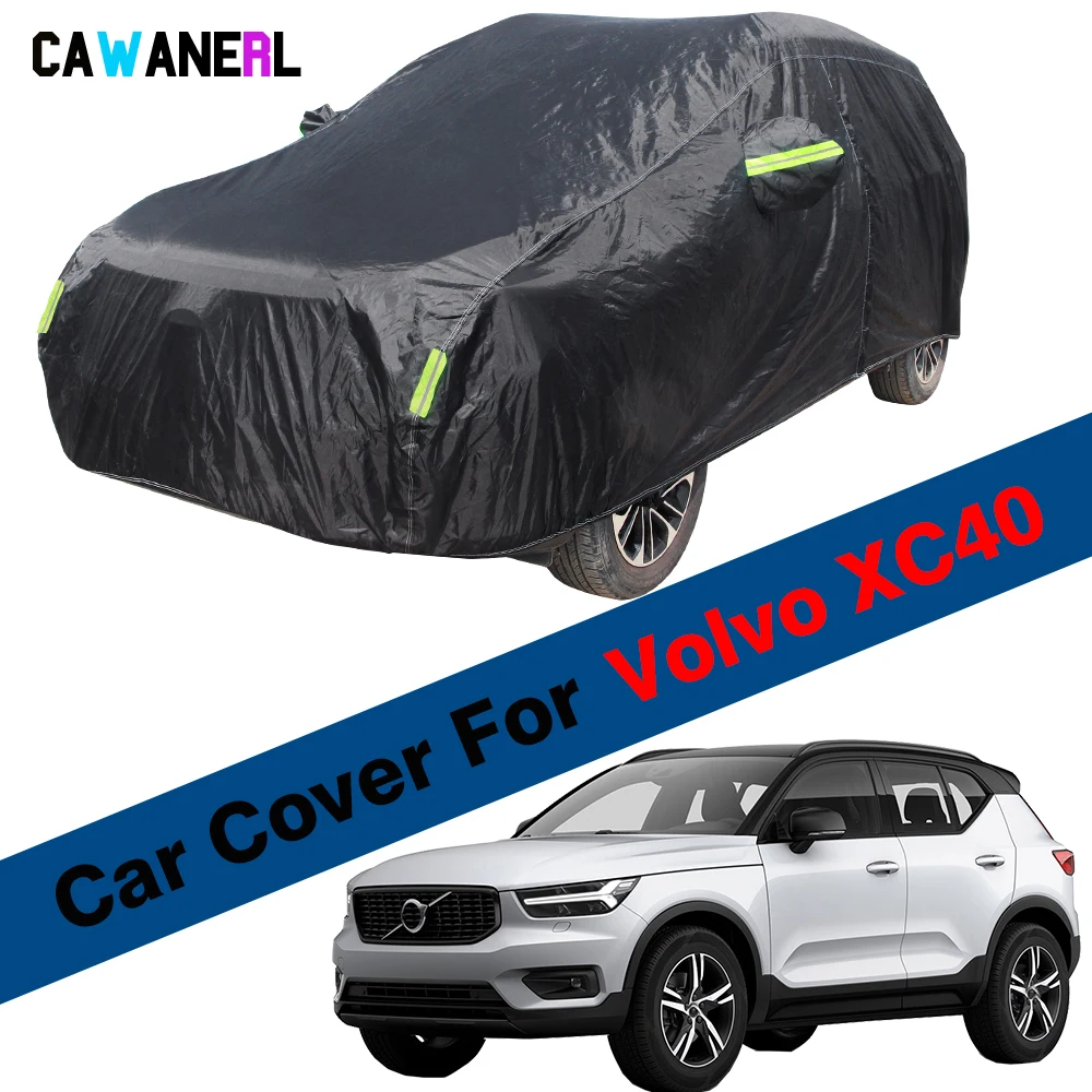 Full Car Cover Waterproof SUV Sun Shade Anti-UV Rain Snow Resistant Cover Dustproof For Volvo XC40 