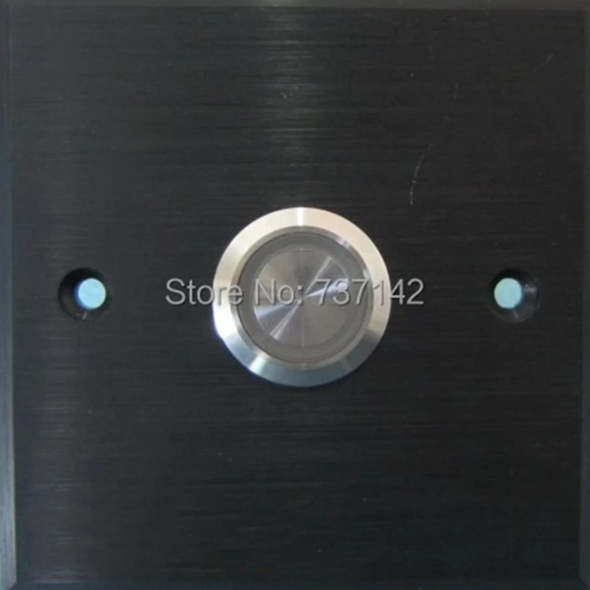 ELEWIND 22mm  Stainless steel door bell button ( PM221F-11E/B/12V/S with silver or  black aluminium plate )