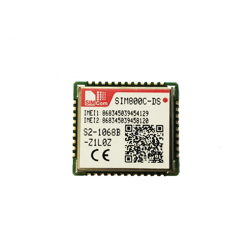 2 piece SIMCOM SIM800C-DS 2G LCC+LGA GSM/GPRS Module Quad-band 850/900/1800/1900MHz Module 100%New&Original No Fake