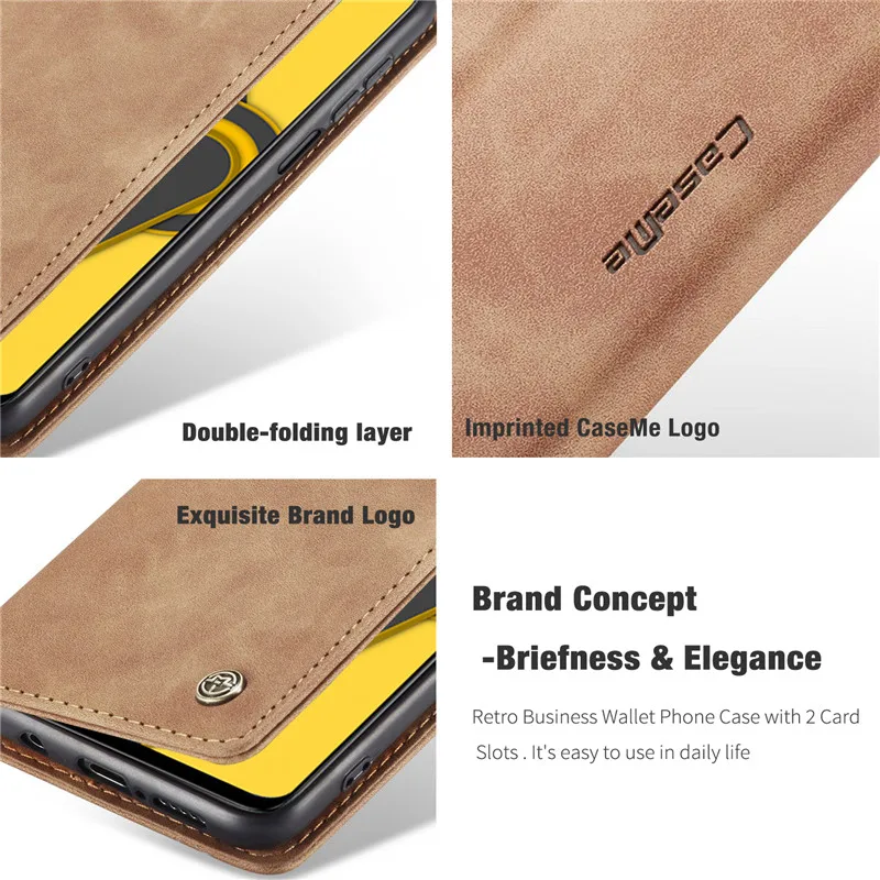 Etui Redmi Note 9 Pro Skórzane etui z klapką magnetyczną do Etui Xiaomi Redmi Note 9S Pokrowiec Xiomi 10T Pro Lite Redmi note9 Pro Max Case — zdjęcie produktu 5