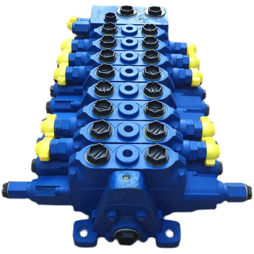 Excavator parts Yuchai 85 Lovol 60 Lingong 65 Longgong 80 Longgong 80 SX12 distributor valve distributor valve block