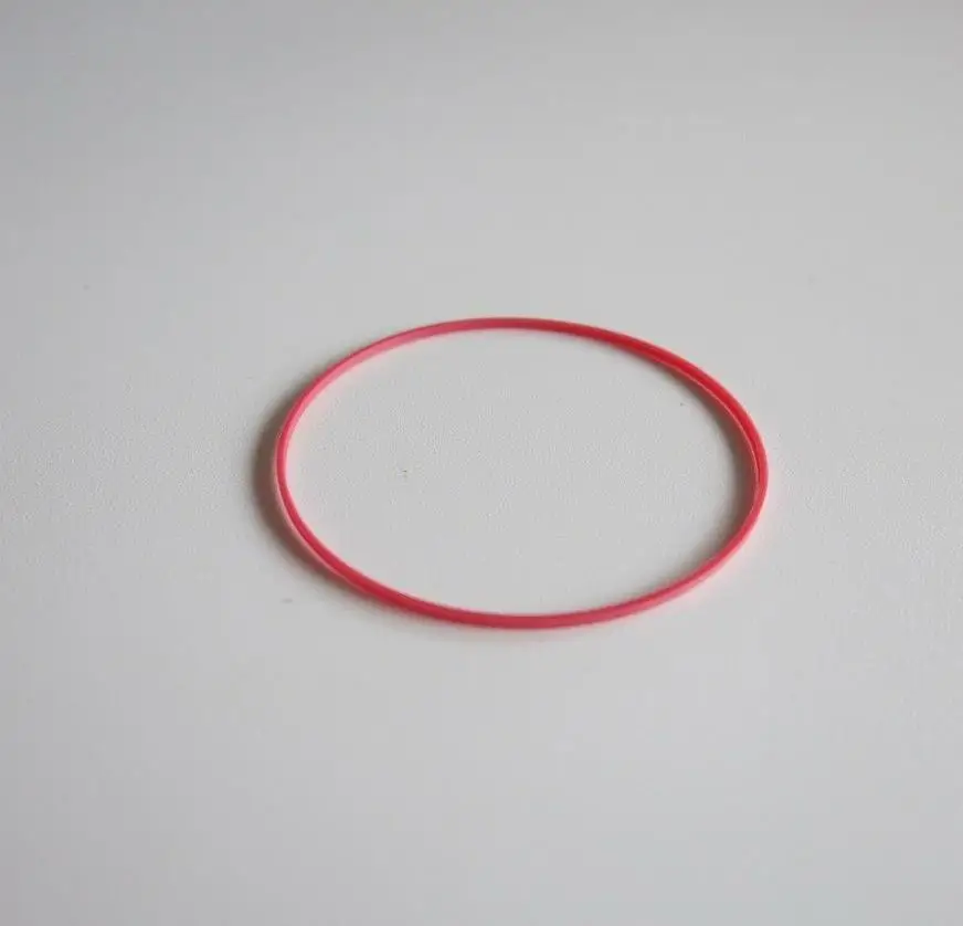 

0.9mm Height Waterproof Red Gasket Watch Caseback O Ring 28.5mm-38mm Outside Diameter for Timepiece Repair W1104