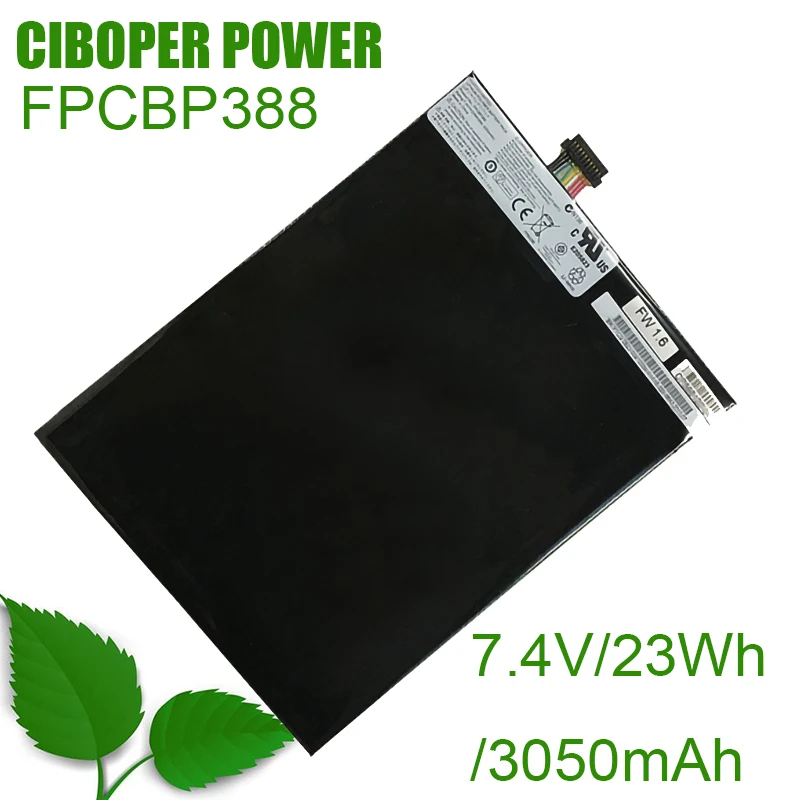 

CP New Genuine Tablet Laptop Battery FPCBP388 7.4V/23Wh/3050mAh For Stylistic M532 FPB0288 CP568120-02