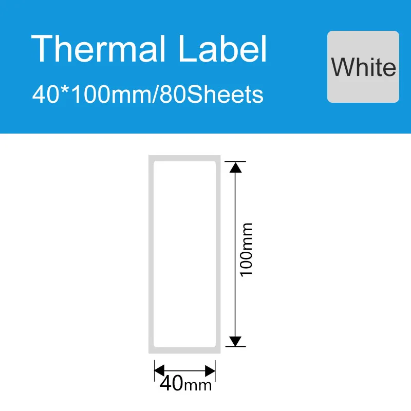 2 rollen Weiß Thermische Synthetische Label Papier Adhensive Bacord QR Code Preis Tag Wasserdicht Ölbeständiges Kratz Anti Alkohol