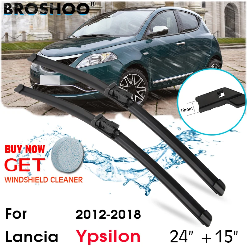 Car Wiper Blade Window Windscreen Windshield Wipers Blades Button Arm Auto Accessories For Lancia Ypsilon 24