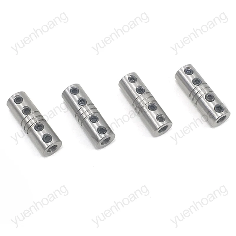 1PCS Motor Flexible Shaft Coupler 5-4mm 5-4.76mm High Precision Stainless Steel Coupling Transmission Connector for RC Boat